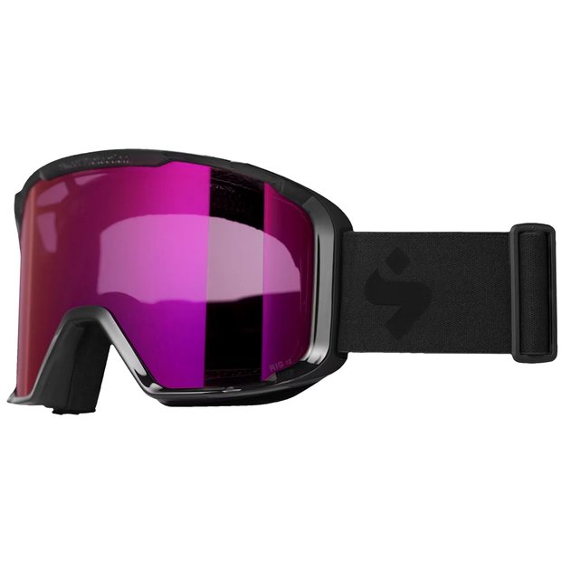 Sweet Protection Durden Mtb Goggle Gloss Graphite/All Black - Rig Topaz Schwarz Modell 2026