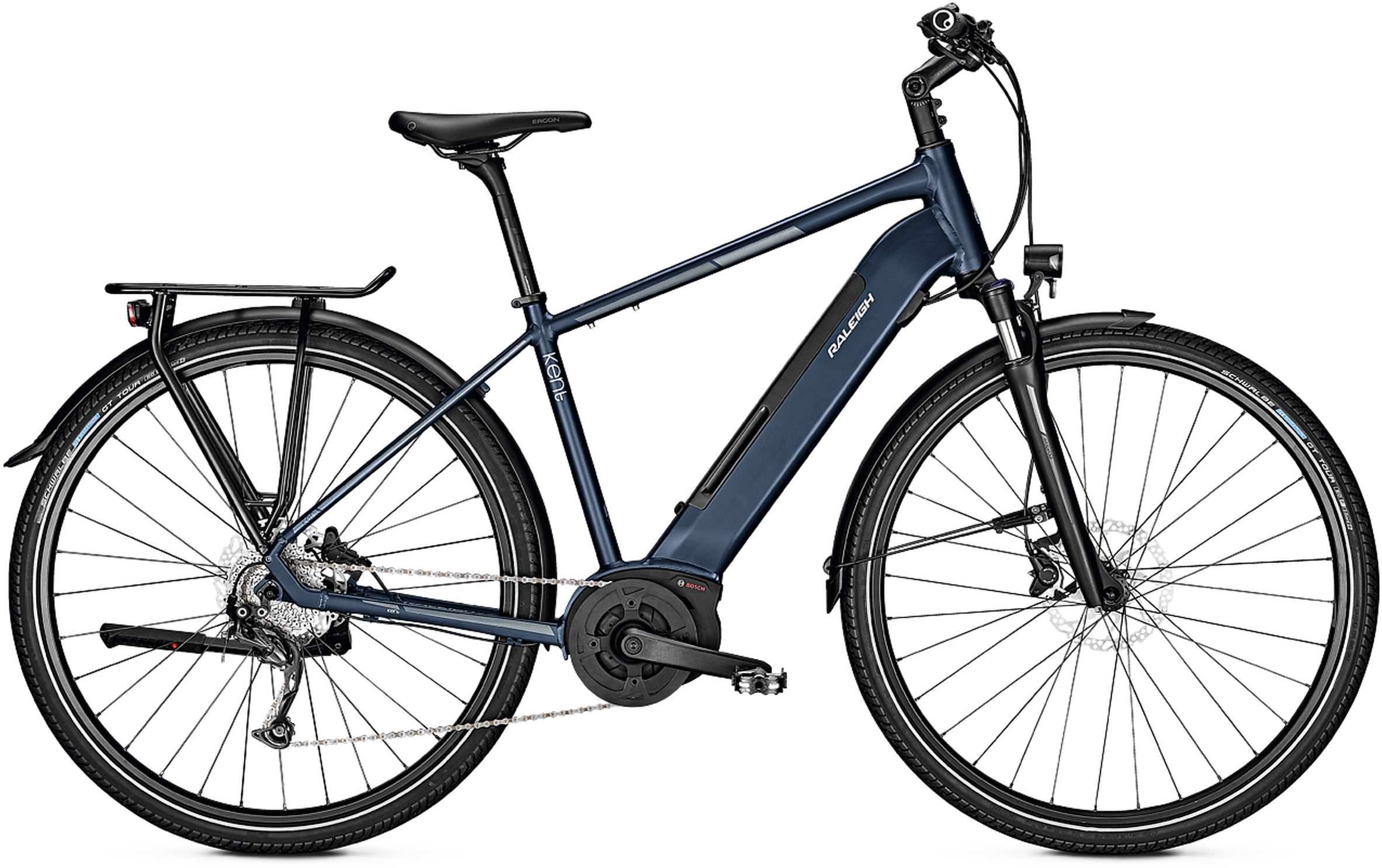 Raleigh Kent 9 Sydneyblue Matt - 500 Wh - 28 Zoll - Diamant (2021)