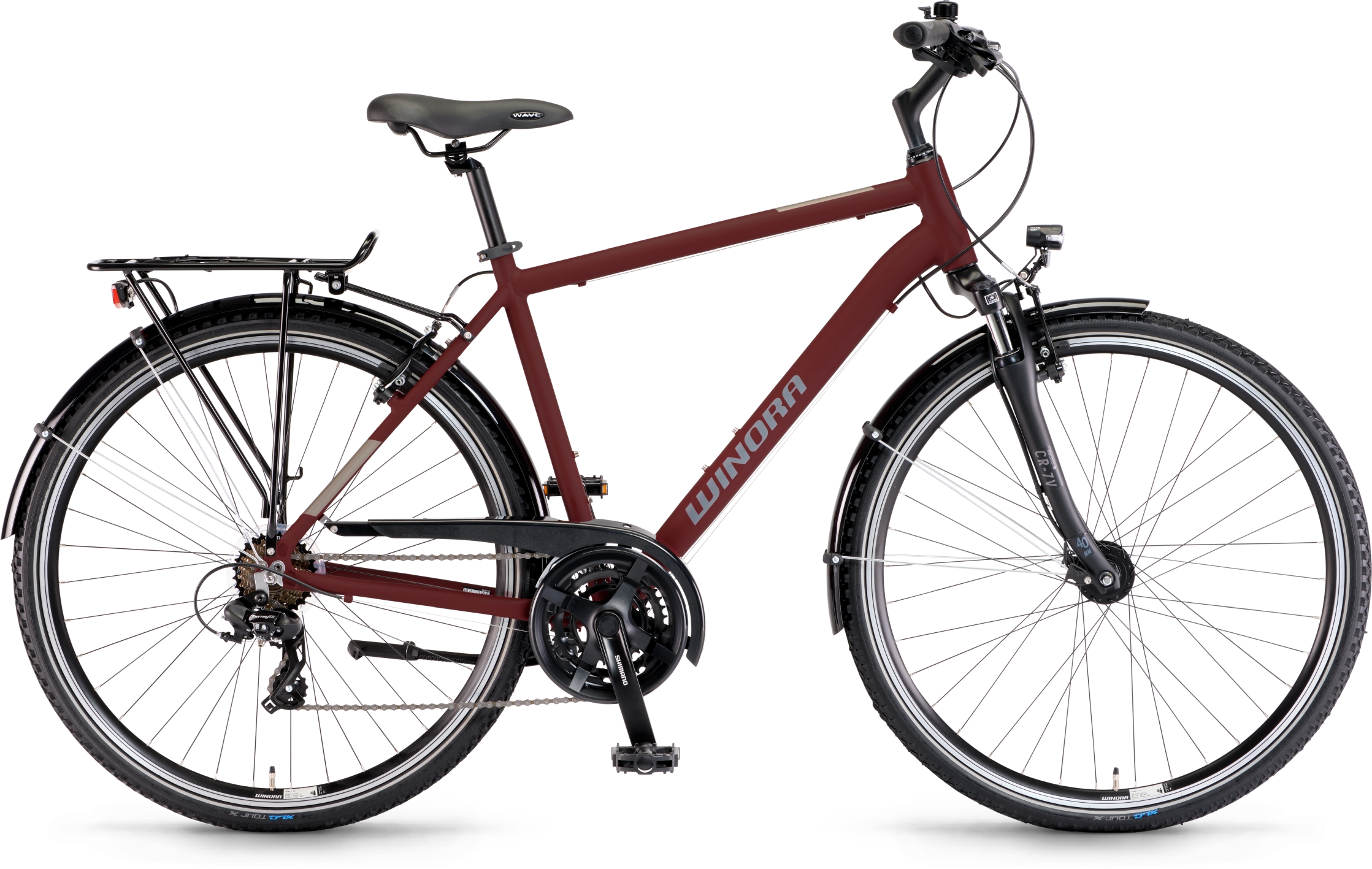 Winora Domingo X21 Chestnut matte - 28 Zoll - Diamant (2025)