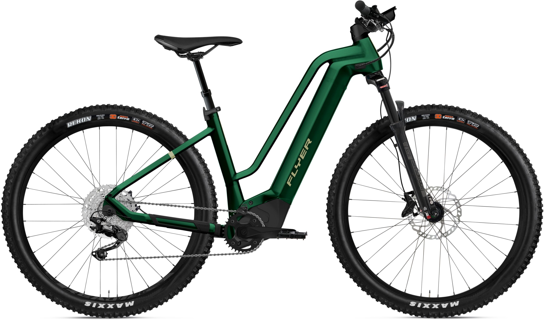 Flyer G3 Uproc2 2.10 Moss Green Gloss - 750 Wh - 29 Zoll - Tiefeinsteiger (2025)