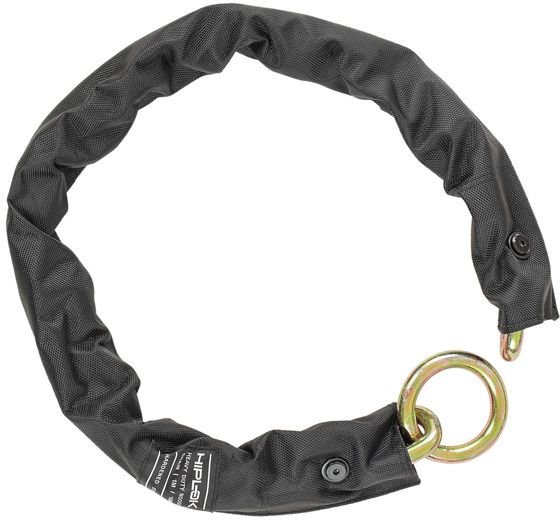 HIPLOK XL Stahlkette Schwarz Modell Aktion