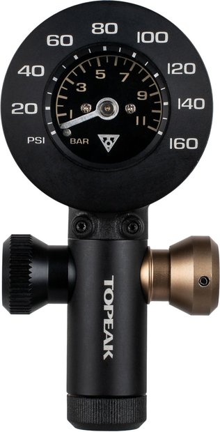 Topeak AirBooster G+ CO2 Fahrradpumpe Schwarz Modell 2026