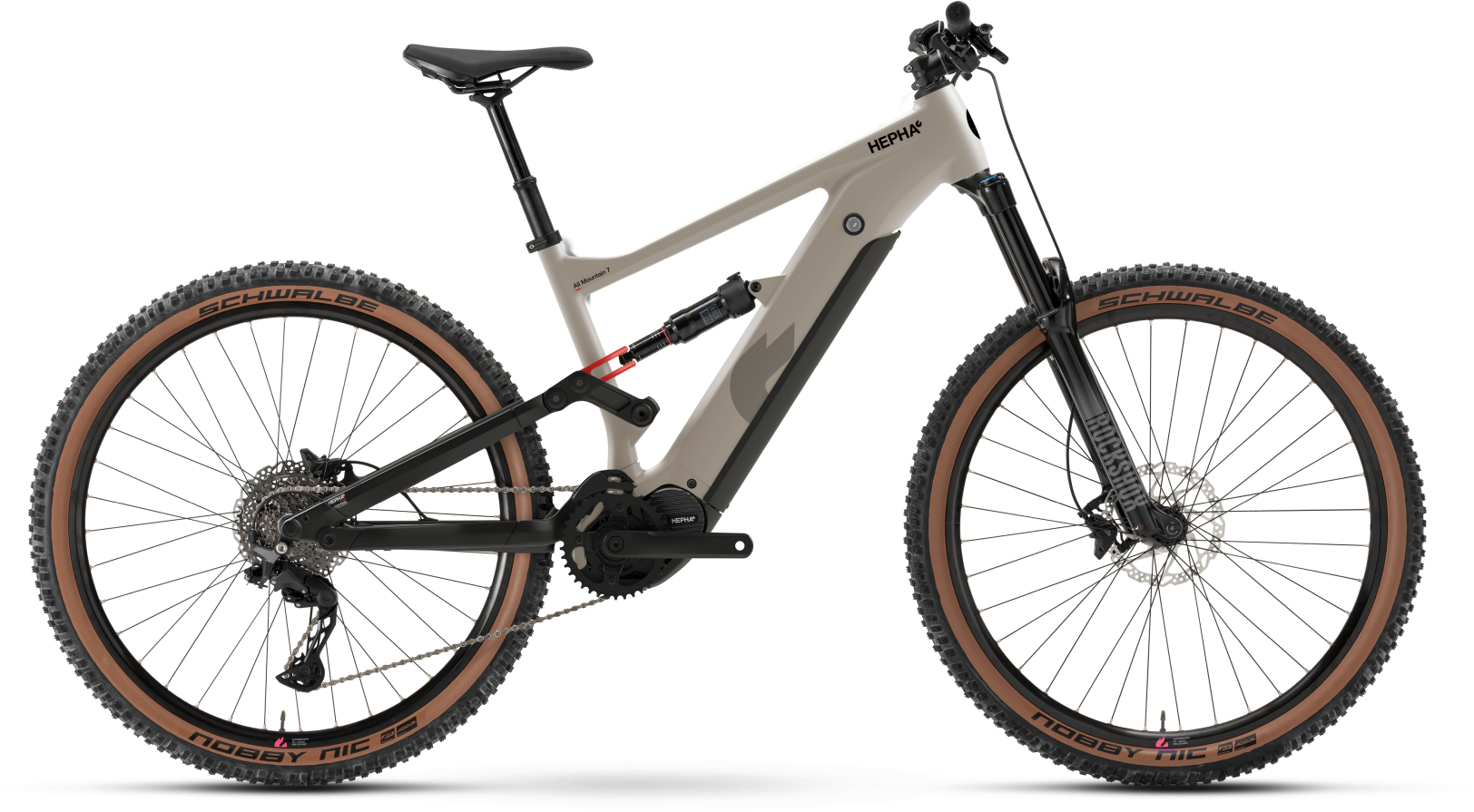 Hepha All Mountain 7 Alloy Performance Petrol / matt - 800 Wh - 29 Zoll - Fully (2026)
