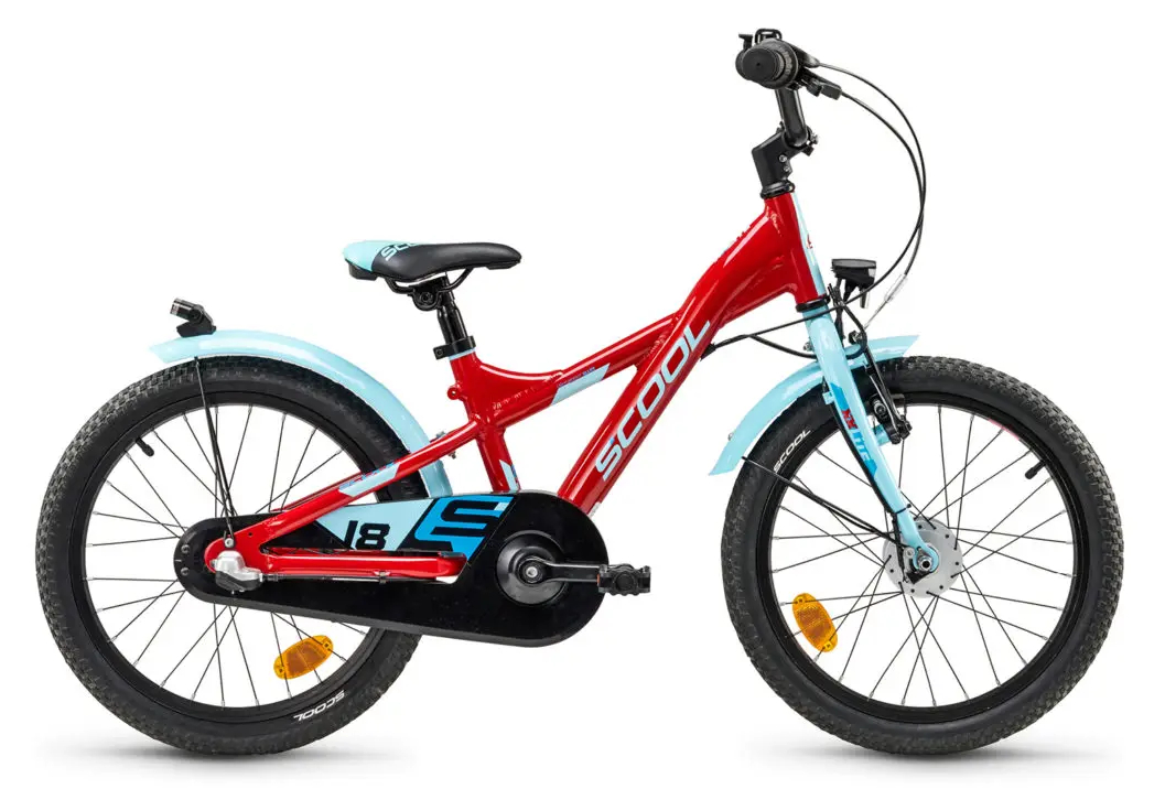 S'COOL XXlite Street 18 3-Gang Red/Light Blue - 18 Zoll - Y-Rahmen (2025)