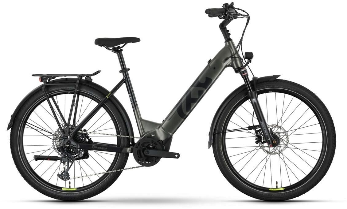Husqvarna Pather 3 Dark Green - 630 Wh - 27,5 Zoll - Tiefeinsteiger (2024)