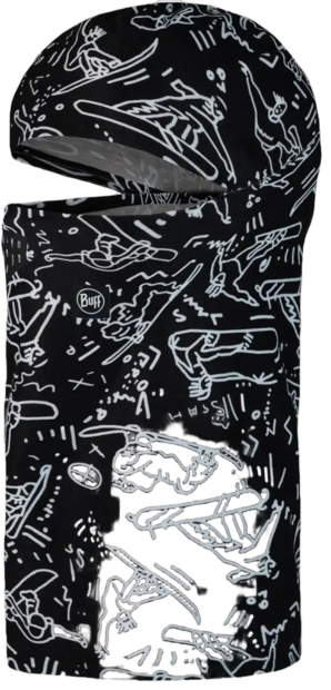 Buff ThermoNet Balaclava Kids Schwarz Modell 2024