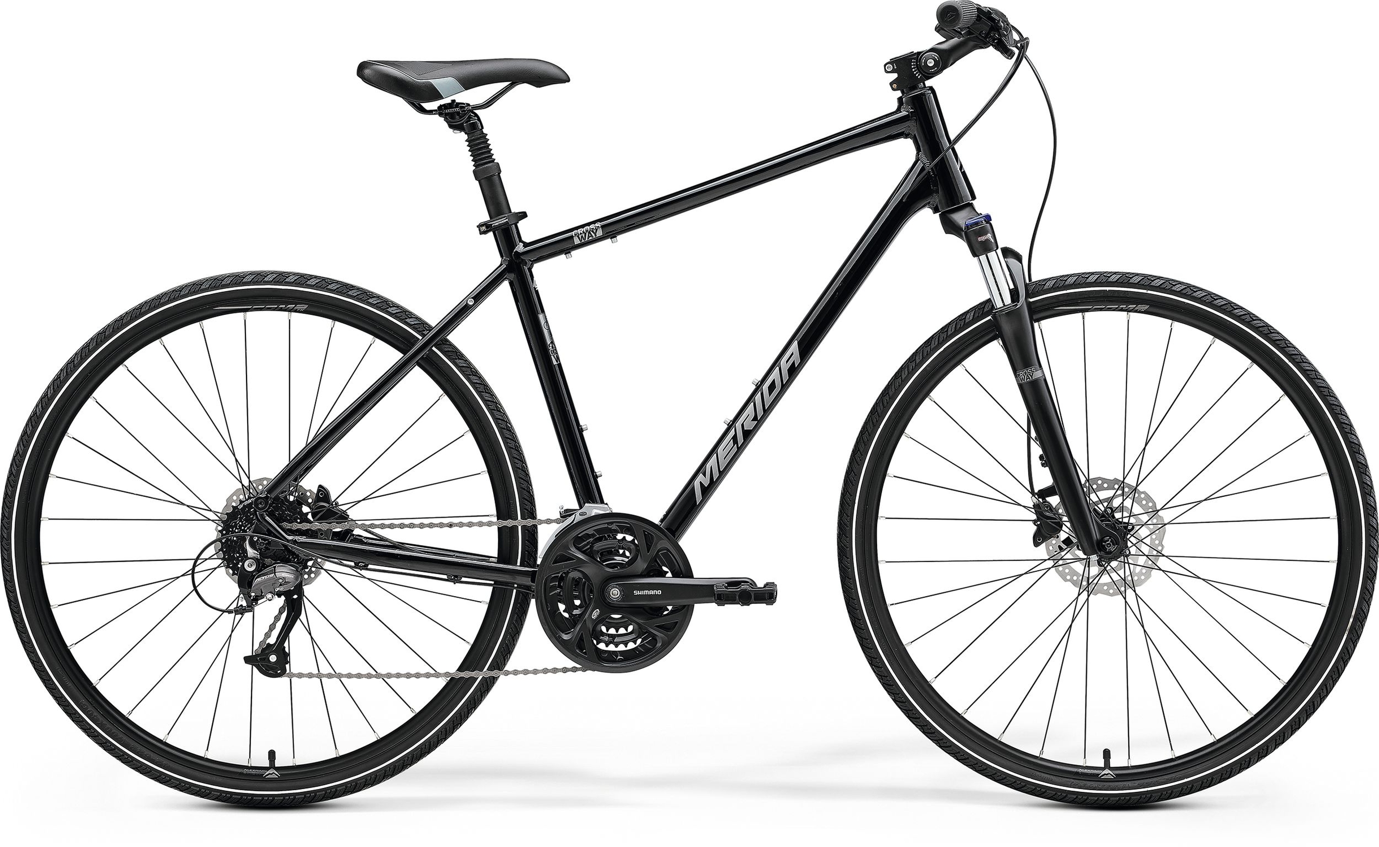 Merida Crossway 40 Schwarz - 28 Zoll - Diamant (2023)