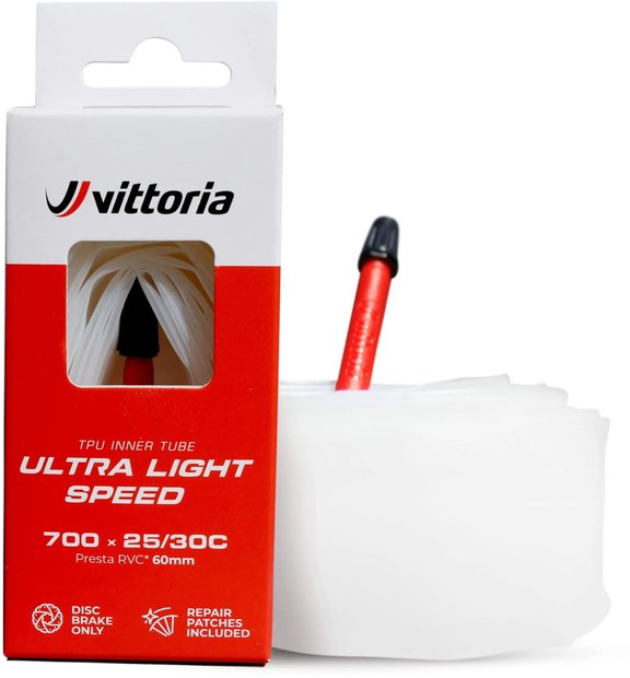 Vittoria Ultra Light Speed TPU 28"" - 700x25/30C SV 40mm Transparent Modell 2026