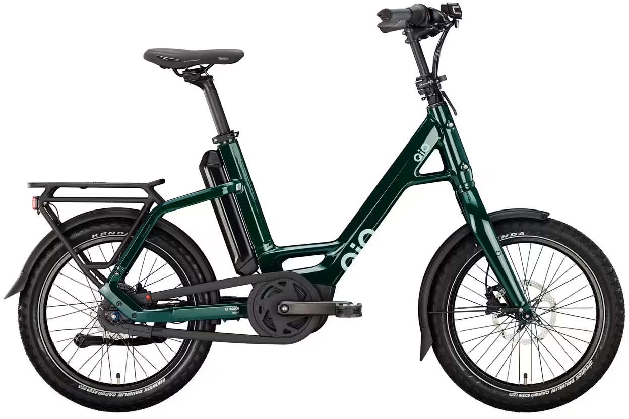 QiO EINS AP-8 forest green - 400 Wh - 20 Zoll - Compact (2025)