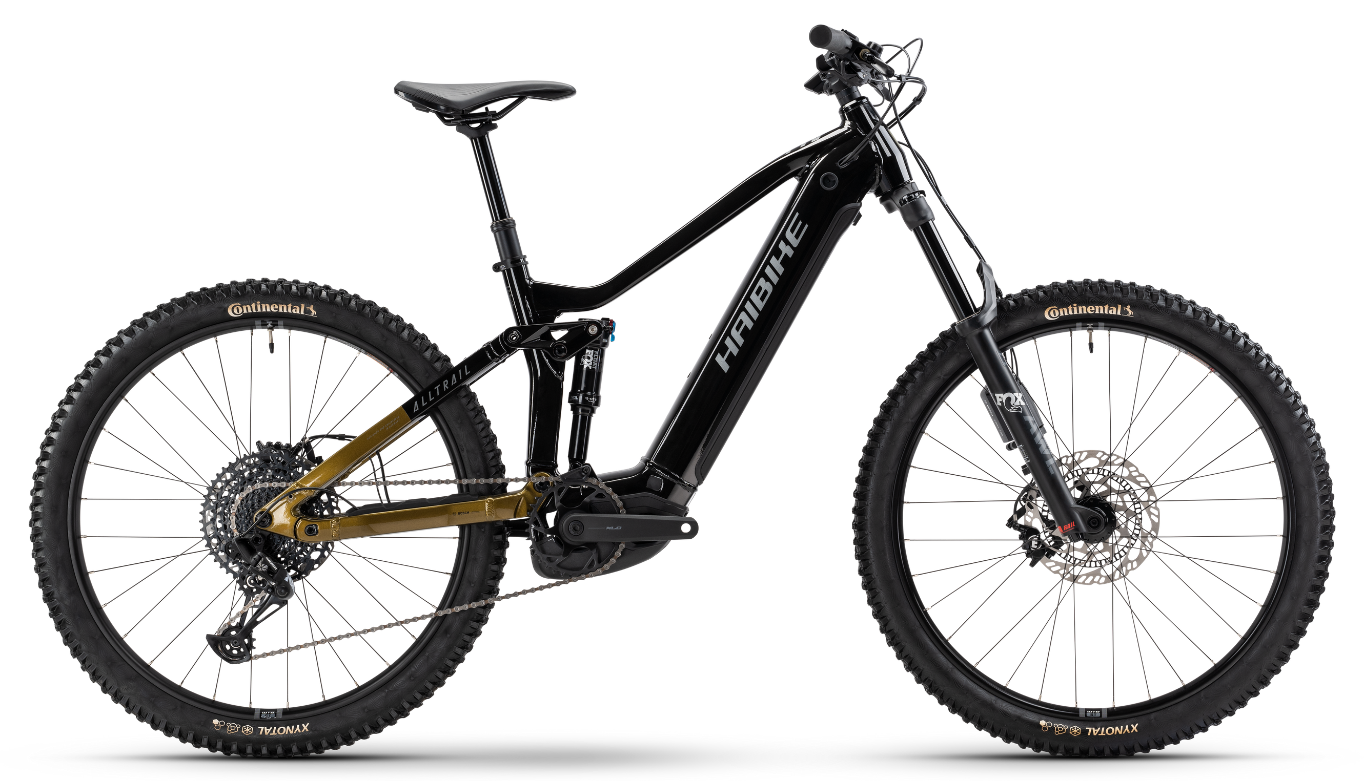 Haibike Alltrail 10.5 ABS Schwarz - 800 Wh - 27,5 Zoll - Fully (2025)