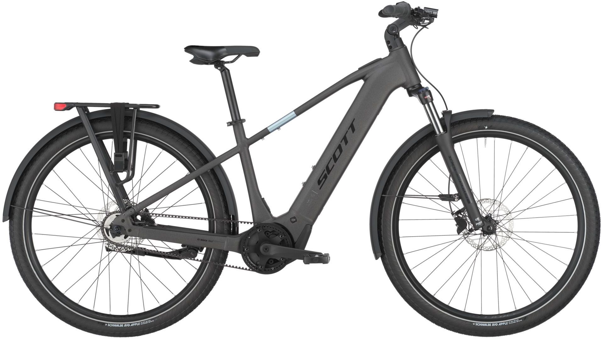 Scott Sub 20 Belt Midnight Grey - 600 Wh - 28 Zoll - Diamant (2025)