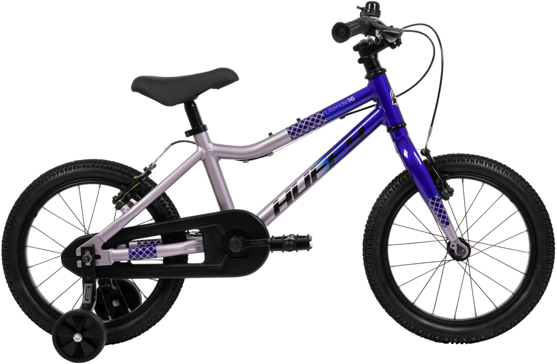 Huffy Literide Kids Bike Lila - 16 Zoll - Diamant (2026)