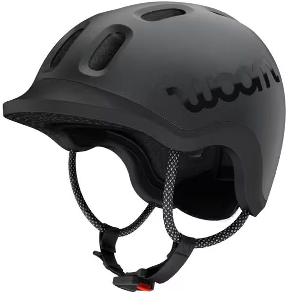 Woom Ready Kids Helm Schwarz Modell 2026