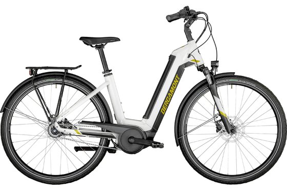 Bergamont Horizon - Bergamont E-Horizon N8 CB 500 Wave white - 500 Wh - 2022 - 28 Zoll - Tiefeinsteiger