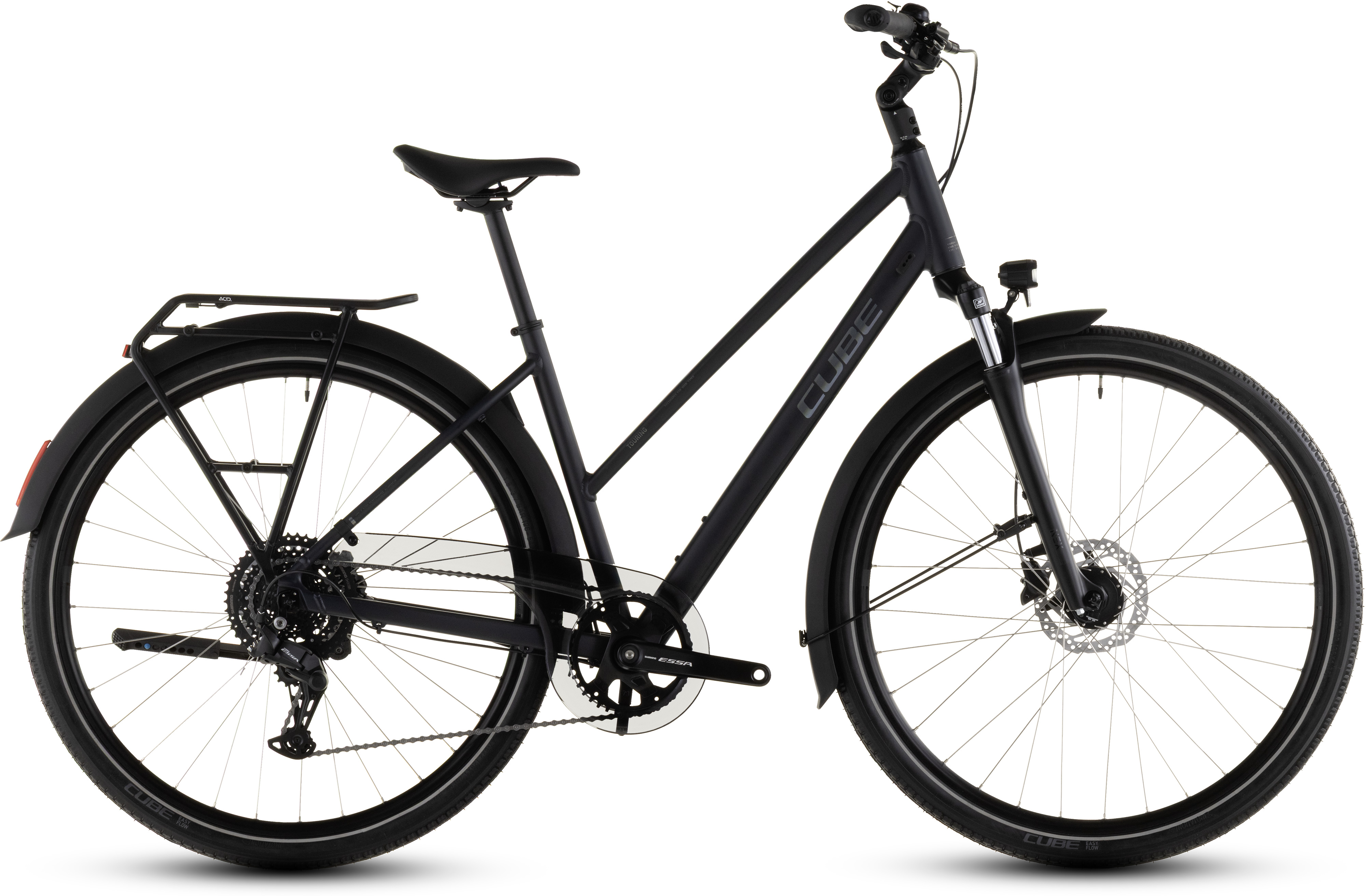 Cube Touring ONE night´n´chrome - 28 Zoll - Trapez (2026)