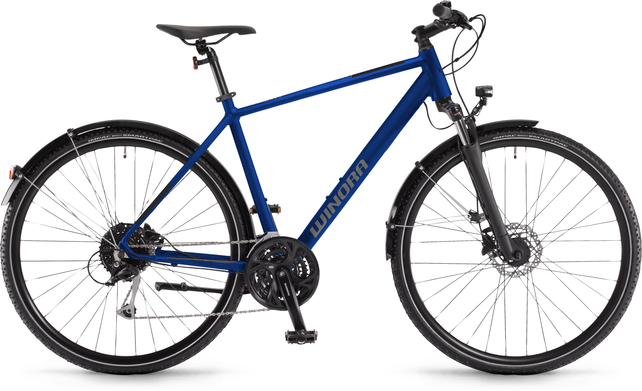Winora Domingo 27 Sport Infinity Blue matte - 28 Zoll - Diamant