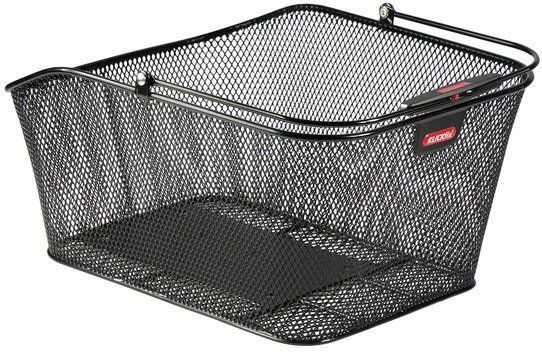 KlickFix Fahrradkorb City Korb 2 Korbklip Korb robust schwarz