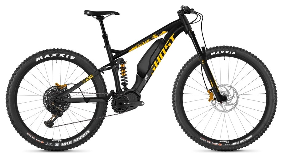 Ghost Hybride SL AMR S3.7+ AL Schwarz Modell 2019