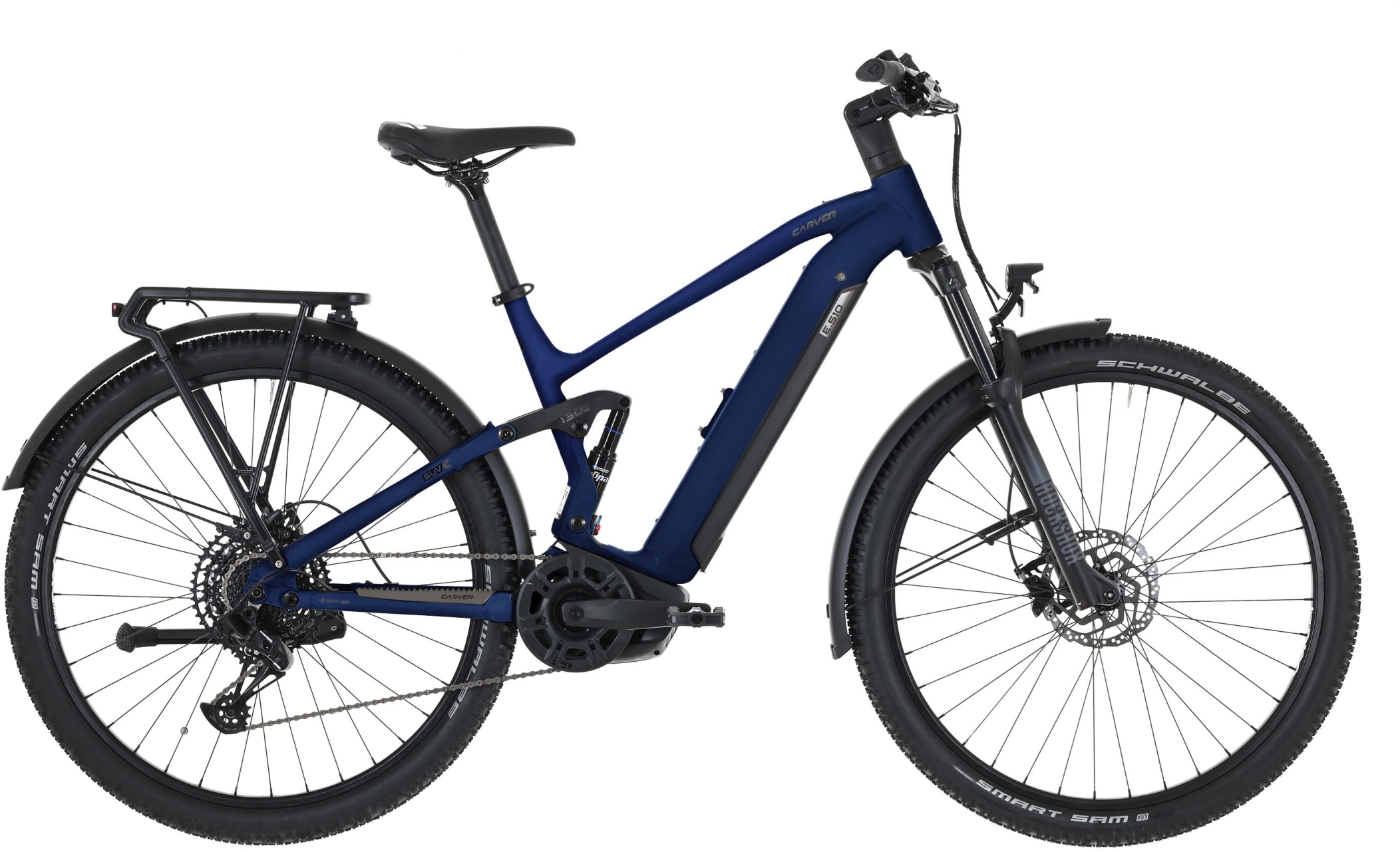Carver E.510 FS Dark Blue / Black - 625 Wh - 29 Zoll - Fully (2025)