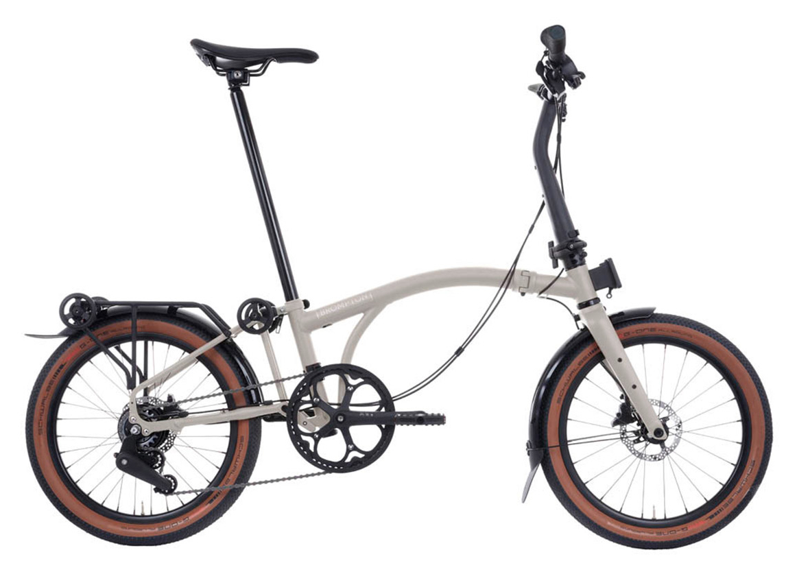 Brompton G Line Explore Traidust White - 20 Zoll - Faltrahmen (2026)