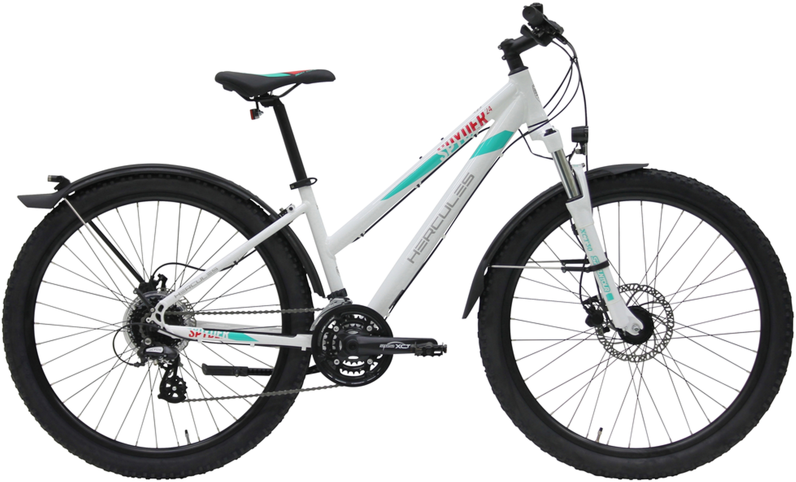 Hercules Spyder Disc 24 Weiß - 27,5 Zoll - Trapez (2026)