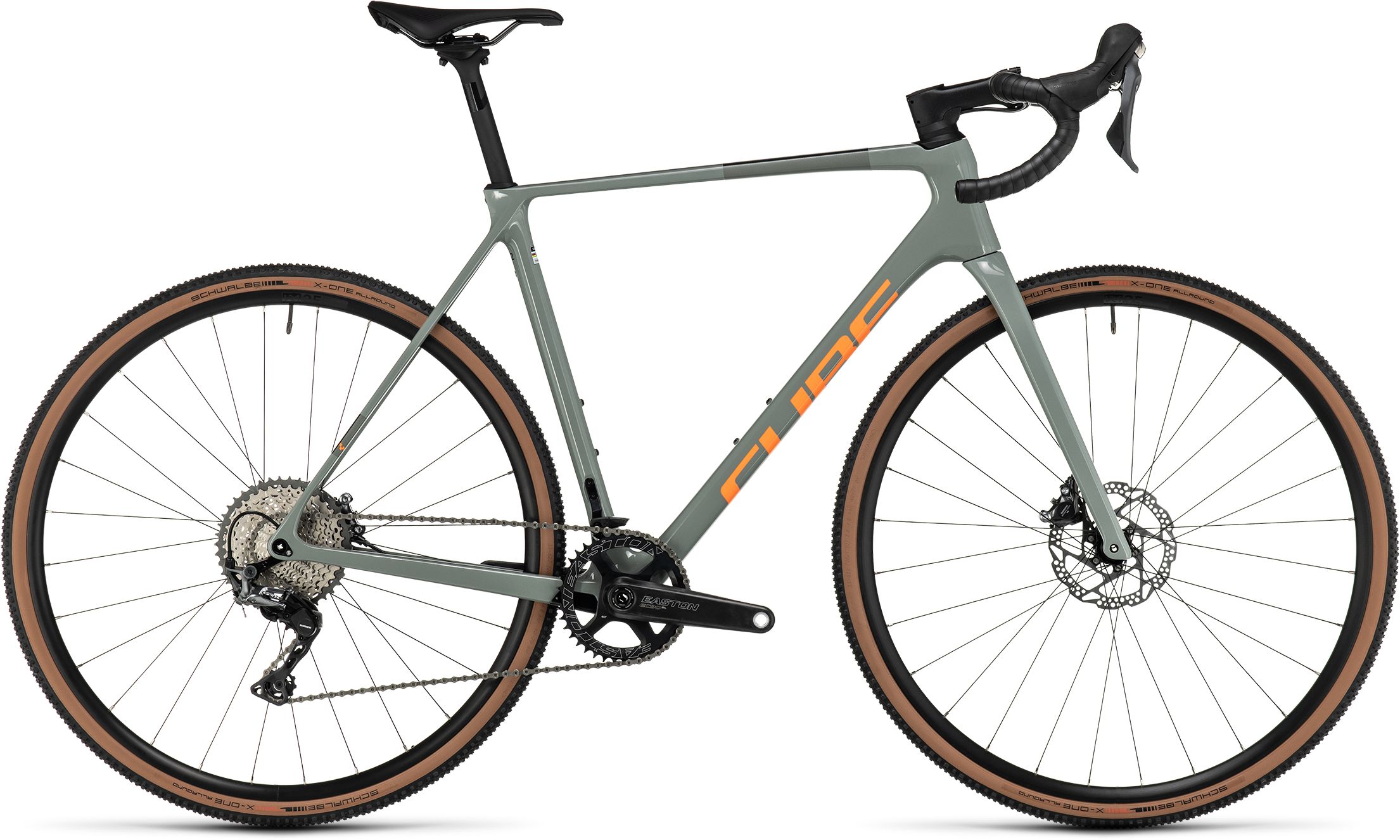 Cube Cross Race C:62 Pro swampgrey´n´orange - 28 Zoll - Diamant (2024)