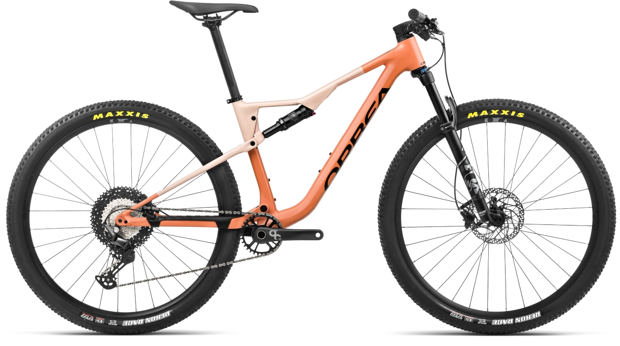 Orbea Oiz H30 Apricot Orange-Limestone Beige - 29 Zoll - Fully (2024)