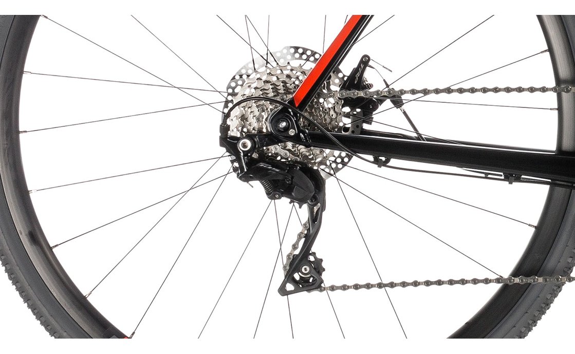 cube cross race cyclocross fahrrad 2019 black n red