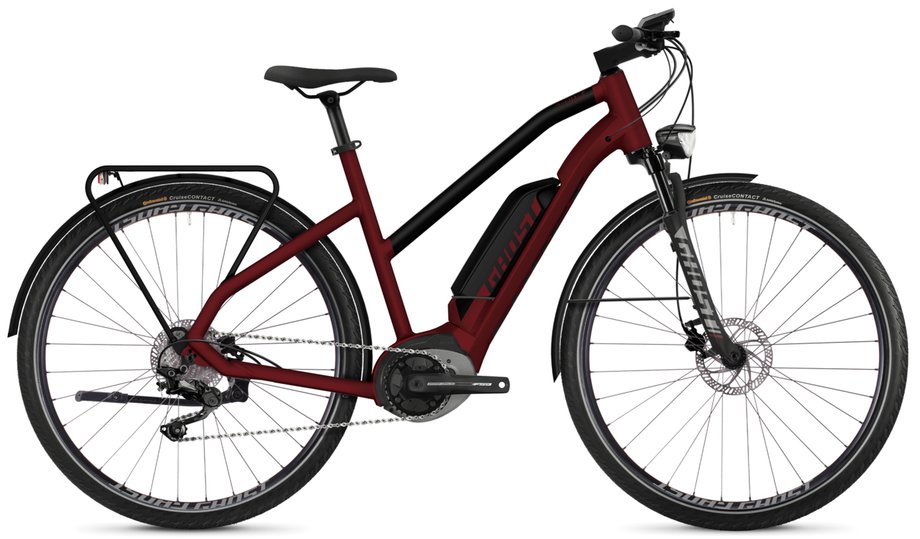 ghost fahrrad rot