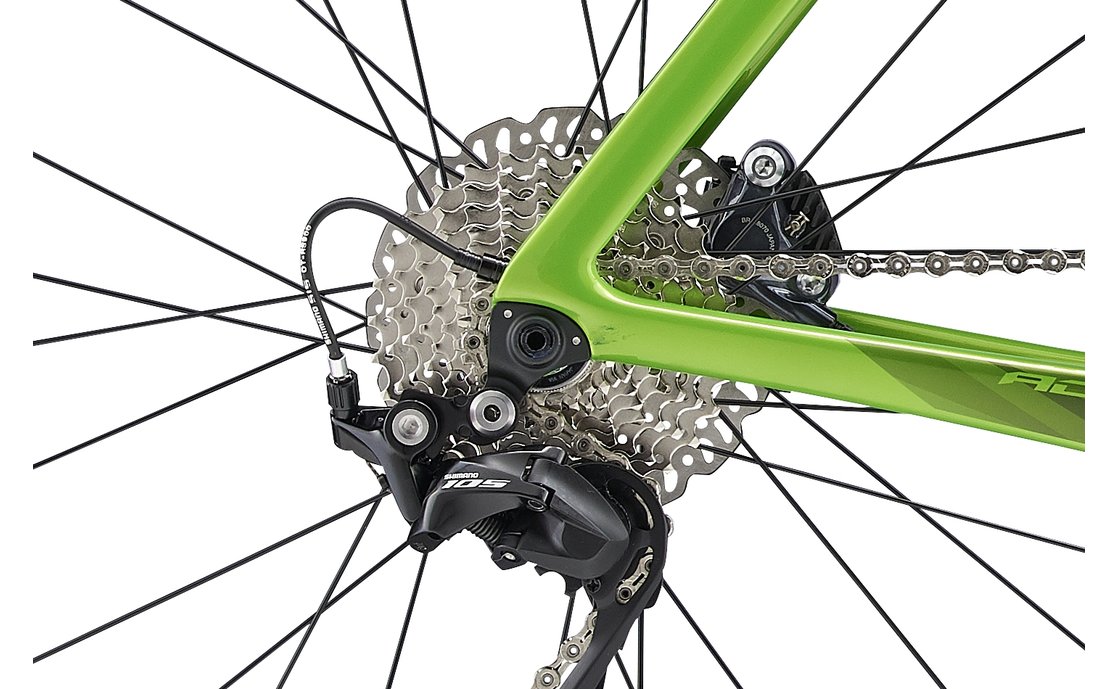 Afbeeldingsresultaat voor Giant Propel Advanced 2 Disc 2019 Carbon Road Bike Metallic Green