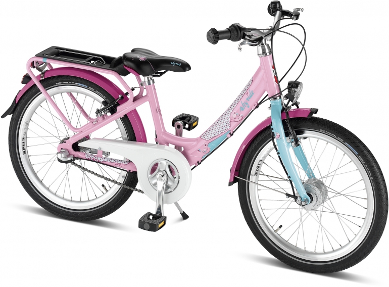 fahrrad der marke puky skyride 20 zoll rosa