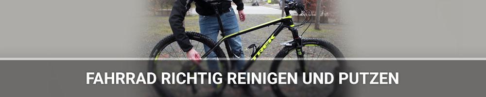 Fahrrad richtig reinigen und putzen Fahrrad richtig reinigen und putzen