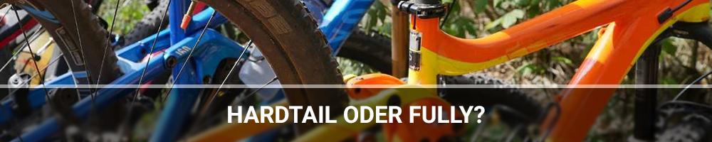 Hardtail oder Fully Weiterleitung