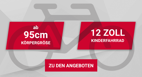 ab 95 cm = 12 Zoll Kinderräder Osterkampagne Kachel 12 Zoll neu