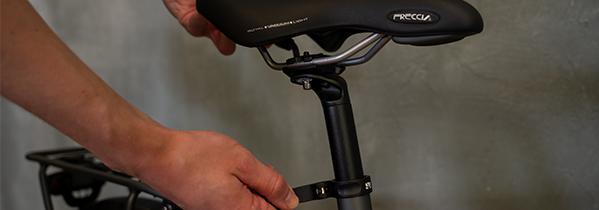 Fahrradsattel einstellen Fahrradsattel einstellen