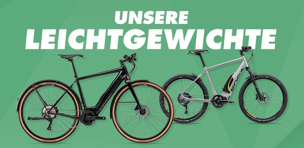 leichte Fahrraeder Header mobil neu