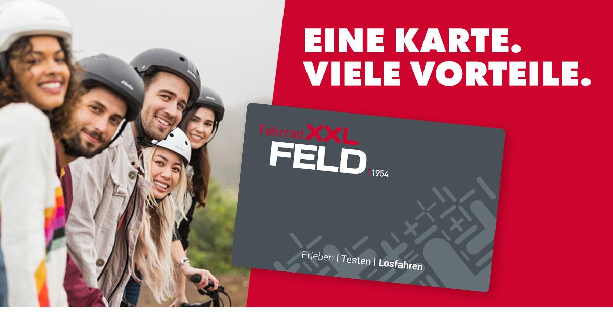 Fahrrad XXL Feld Kundenkarte Header mobil
