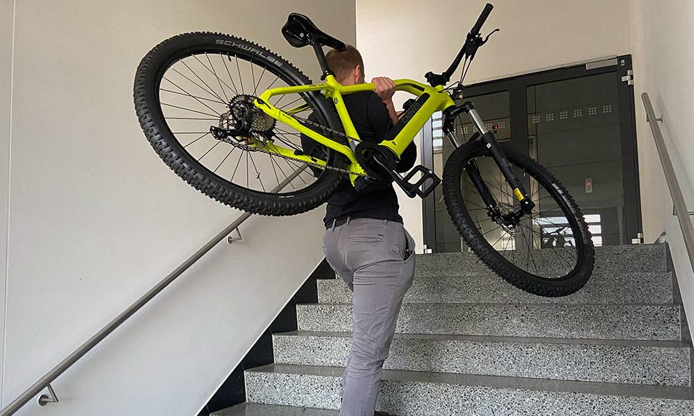E-Bike Gewicht Mehrgewicht Praxis