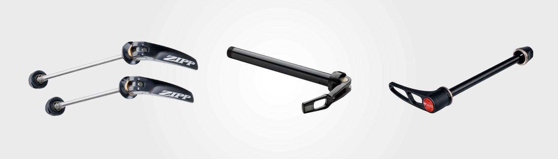 Schnellspanner oder Steckachse? Schnellspanner
