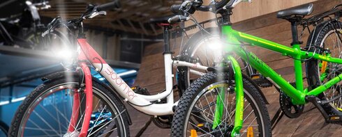 Welche Beleuchtung am Kinderfahrrad?