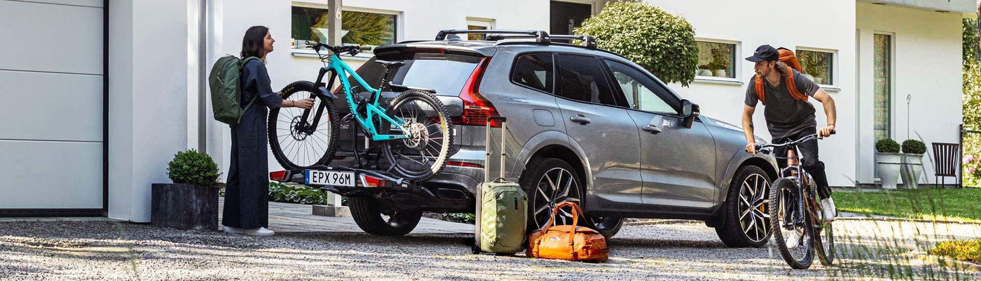 Fahrradträger beladen
